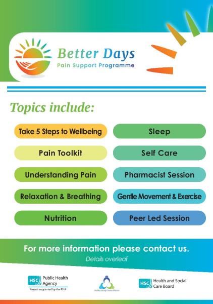 Better days Pain Support Programme